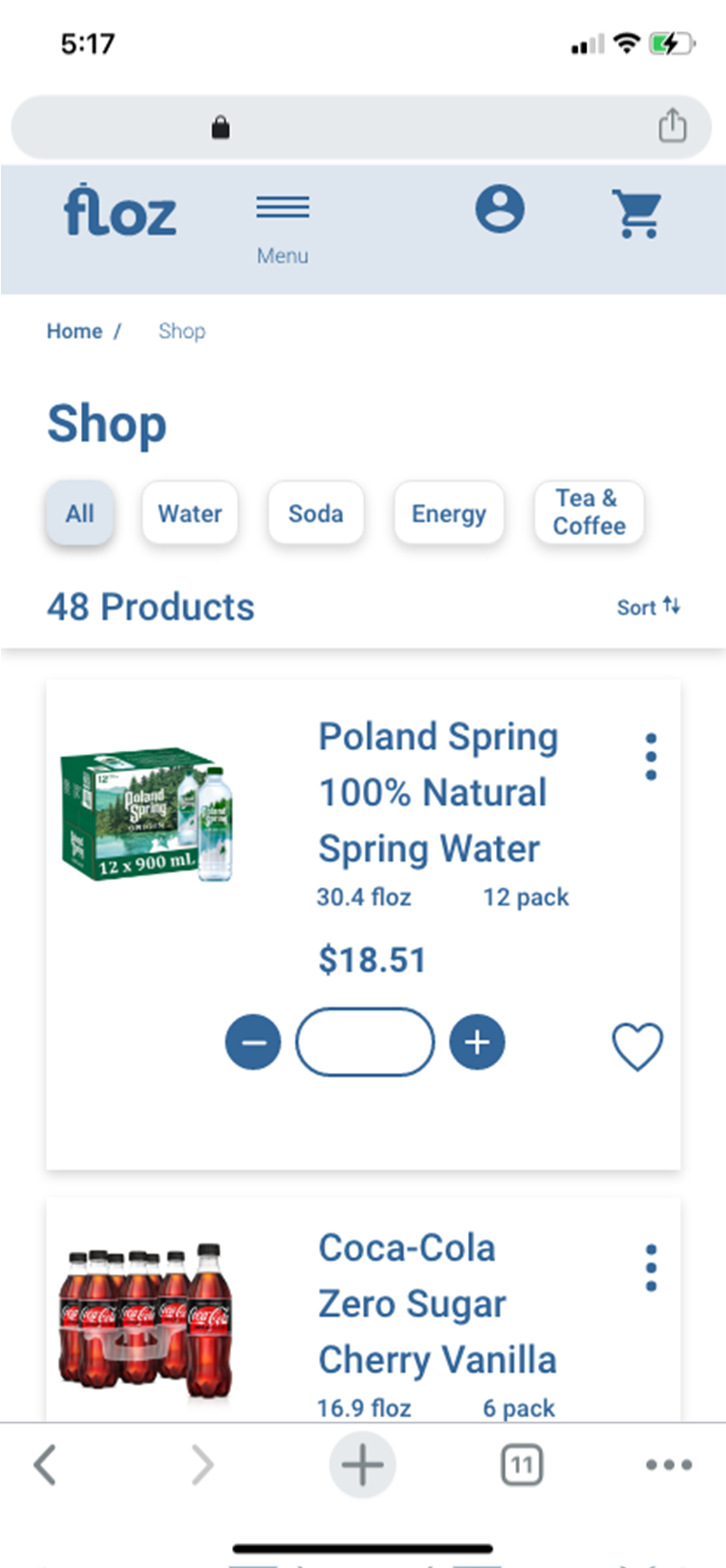 Revised Filter UI Step 1
